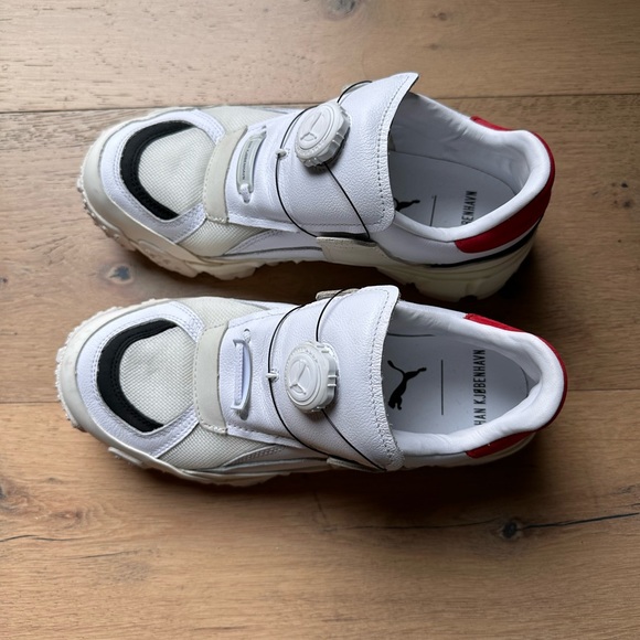 Puma x Han Kjobenhaven Trailfox Disc White Leather Mens - Picture 4 of 7